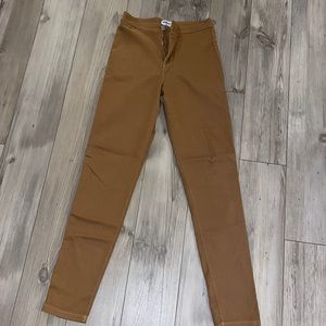 Womens American apparel high waisted easy jean